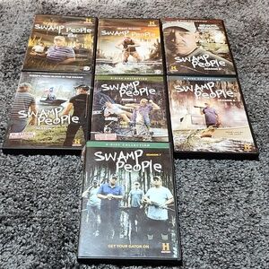 SWAMP PEOPLE COMPLETE SEASONS 1-7 DVDS HISTORY CHANNEL